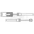 Contact d'avertissement, usure des plaquettes de frein BORG & BECK BWL3085 - Visuel 2