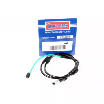 Contact d'avertissement, usure des plaquettes de frein BORG & BECK BWL3090