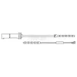 Contact d'avertissement, usure des plaquettes de frein BORG & BECK BWL3091 - Visuel 2
