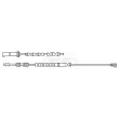 Contact d'avertissement, usure des plaquettes de frein BORG & BECK BWL3095 - Visuel 2