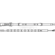 Contact d'avertissement, usure des plaquettes de frein BORG & BECK BWL3102 - Visuel 2