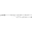 Contact d'avertissement, usure des plaquettes de frein BORG & BECK BWL3104 - Visuel 2