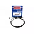 Contact d'avertissement, usure des plaquettes de frein BORG & BECK BWL3111 - Visuel 1