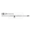Contact d'avertissement, usure des plaquettes de frein BORG & BECK BWL3128 - Visuel 3
