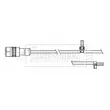 Contact d'avertissement, usure des plaquettes de frein BORG & BECK BWL3132 - Visuel 3