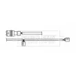 Contact d'avertissement, usure des plaquettes de frein BORG & BECK BWL3135 - Visuel 3