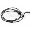 Contact d'avertissement, usure des plaquettes de frein BORG & BECK BWL3149 - Visuel 2