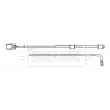 Contact d'avertissement, usure des plaquettes de frein BORG & BECK BWL3181 - Visuel 2