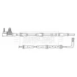 Contact d'avertissement, usure des plaquettes de frein BORG & BECK BWL3190 - Visuel 2