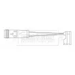 Contact d'avertissement, usure des plaquettes de frein BORG & BECK BWL3201 - Visuel 2