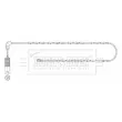 Contact d'avertissement, usure des plaquettes de frein BORG & BECK BWL3208 - Visuel 2