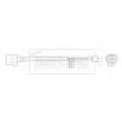 Contact d'avertissement, usure des plaquettes de frein BORG & BECK BWL3213 - Visuel 2