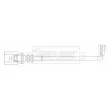 Contact d'avertissement, usure des plaquettes de frein BORG & BECK BWL3218 - Visuel 2