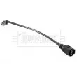 Contact d'avertissement, usure des plaquettes de frein BORG & BECK BWL3218 - Visuel 3