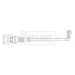 Contact d'avertissement, usure des plaquettes de frein BORG & BECK BWL3219 - Visuel 2