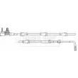 Contact d'avertissement, usure des plaquettes de frein BORG & BECK BWL3225 - Visuel 2