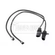 Contact d'avertissement, usure des plaquettes de frein BORG & BECK BWL3249 - Visuel 2