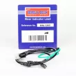 Contact d'avertissement, usure des plaquettes de frein BORG & BECK BWL3265 - Visuel 1
