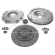 Kit d'embrayage + volant moteur BORG & BECK HKF1007 - Visuel 2