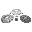 Kit d'embrayage + volant moteur BORG & BECK HKF1034 - Visuel 2