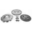 Kit d'embrayage + volant moteur BORG & BECK HKF1035 - Visuel 2
