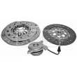 Kit d'embrayage BORG & BECK HKT1118 - Visuel 2