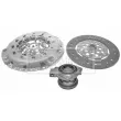 Kit d'embrayage BORG & BECK HKT1266 - Visuel 2