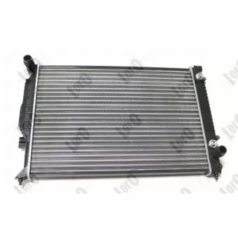 Radiateur, refroidissement du moteur ABAKUS 003-017-0009-B