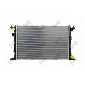 Radiateur, refroidissement du moteur ABAKUS 003-017-0061