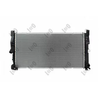 Radiateur, refroidissement du moteur ABAKUS 004-017-0054