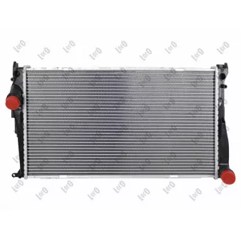Radiateur, refroidissement du moteur ABAKUS 004-017-0056