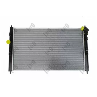 Radiateur, refroidissement du moteur ABAKUS 009-017-0069
