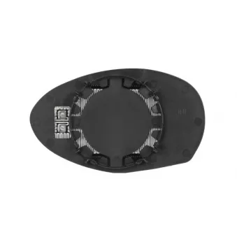 Verre de rétroviseur, rétroviseur extérieur ABAKUS 0105G03