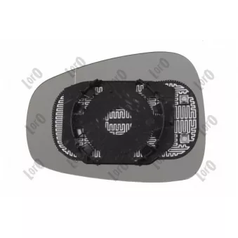 Verre de rétroviseur, rétroviseur extérieur ABAKUS 0108G02