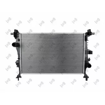 Radiateur, refroidissement du moteur ABAKUS 016-017-0076