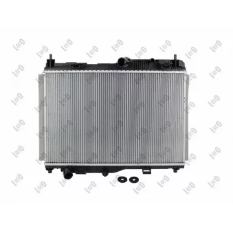 Radiateur, refroidissement du moteur ABAKUS 017-017-0067