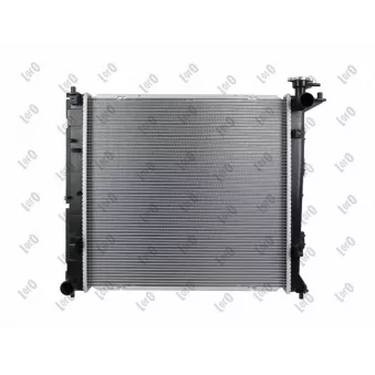Radiateur, refroidissement du moteur ABAKUS 024-017-0014