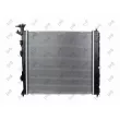 Radiateur, refroidissement du moteur ABAKUS 024-017-0014 - Visuel 2