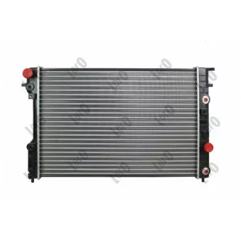 Radiateur, refroidissement du moteur ABAKUS 037-017-0031