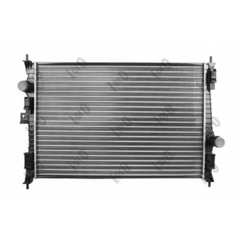 Radiateur, refroidissement du moteur ABAKUS 038-017-0036