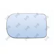 Verre de rétroviseur, rétroviseur extérieur ABAKUS 0416G01 - Visuel 2