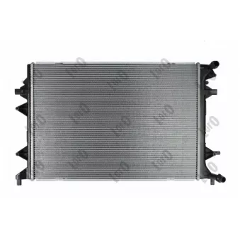 Radiateur, refroidissement du moteur ABAKUS 053-017-0095