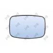 Verre de rétroviseur, rétroviseur extérieur ABAKUS 1204G03 - Visuel 2
