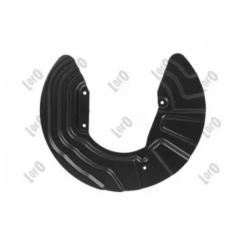 Déflecteur, disque de frein avant droit ABAKUS 131-07-198