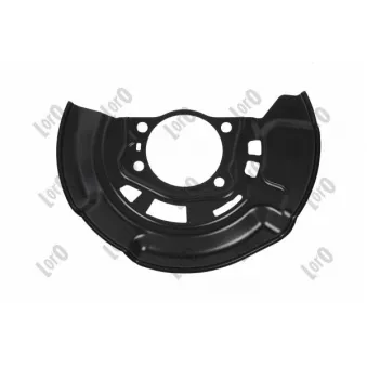 Déflecteur, disque de frein avant gauche ABAKUS 131-07-221