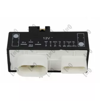 Commande, ventilateur électrique (refroidissement du moteur) ABAKUS 133-003-009