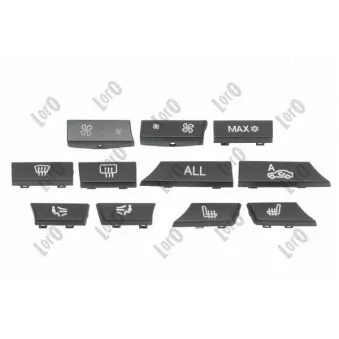 Élément de commande, chauffage/ventilation ABAKUS