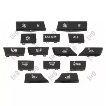 Élément de commande, chauffage/ventilation ABAKUS