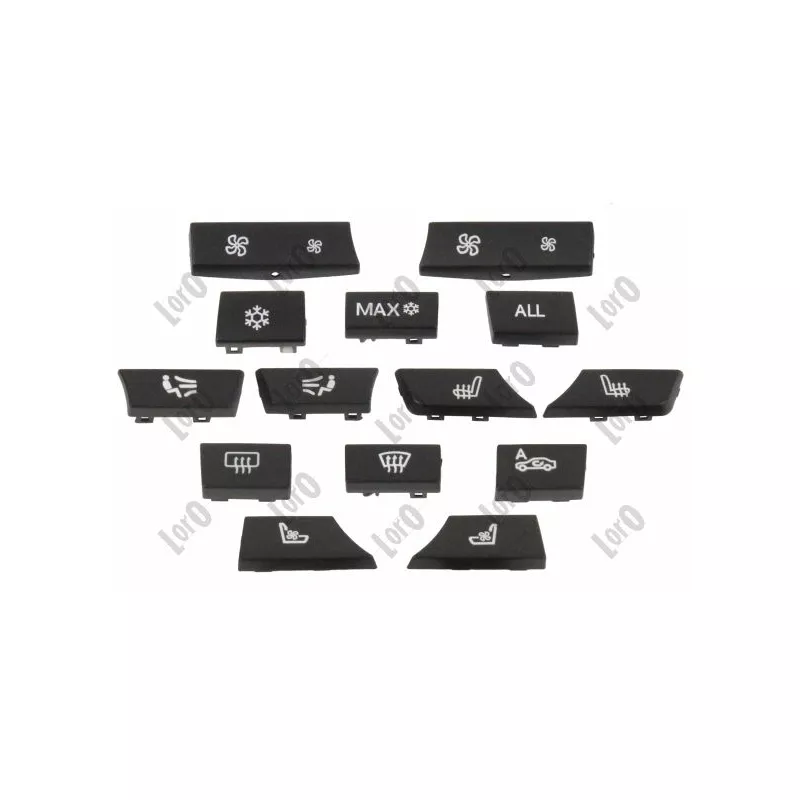 Élément de commande, chauffage/ventilation ABAKUS 135-99-022