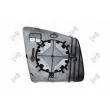 Verre de rétroviseur, rétroviseur extérieur ABAKUS 2450G01 - Visuel 1